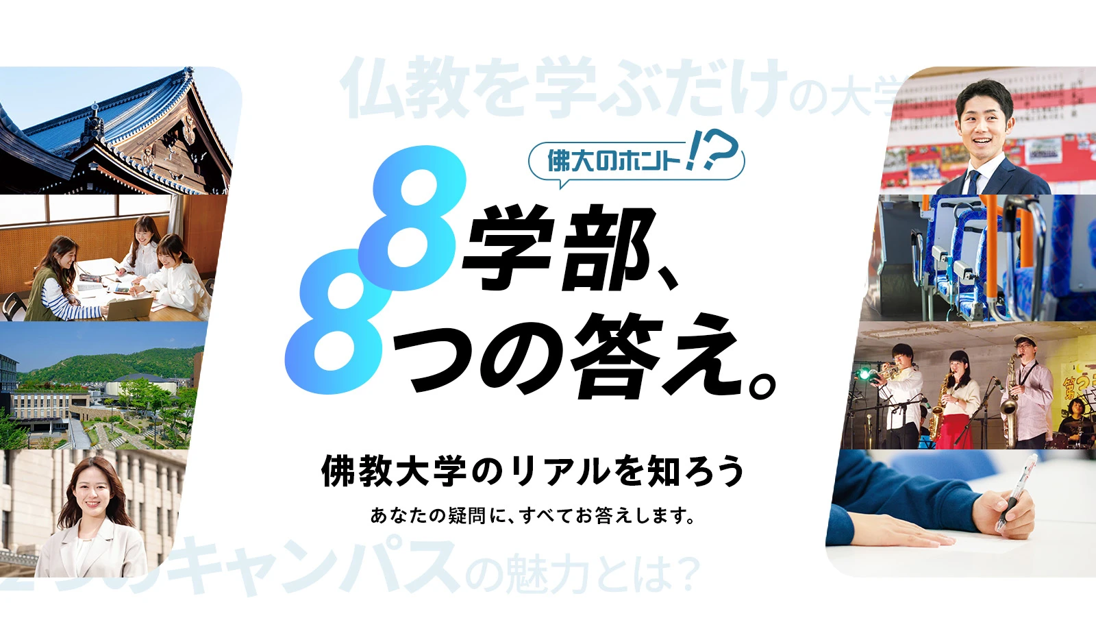 佛大のホント!?8学部、8つの答え。