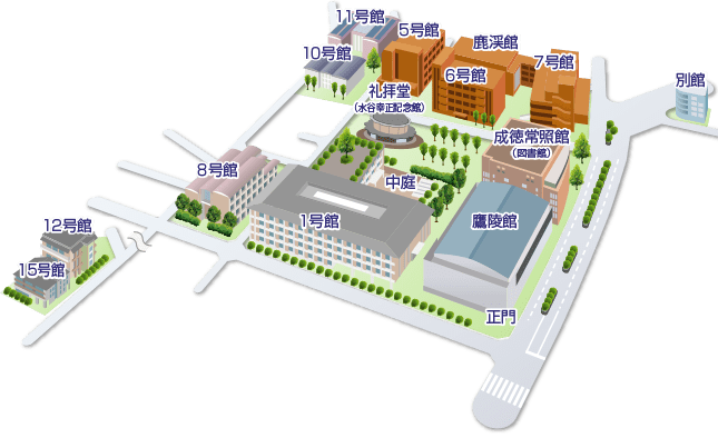 紫野キャンパス キャンパスマップ 紫野キャンパス アクセス キャンパス一覧 大学案内 佛教大学