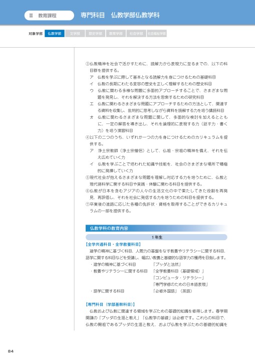 佛教大学 STUDY GUIDE 2019年度以降 学部第1学年次入学者適用