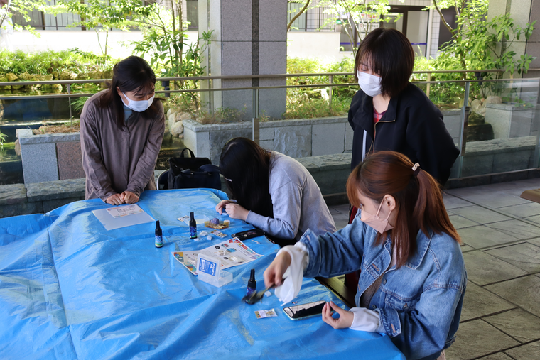 本学でのワークショップの様子