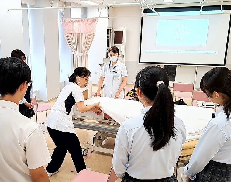 清潔で安全な寝心地の良いベッドの作成方法を体験①