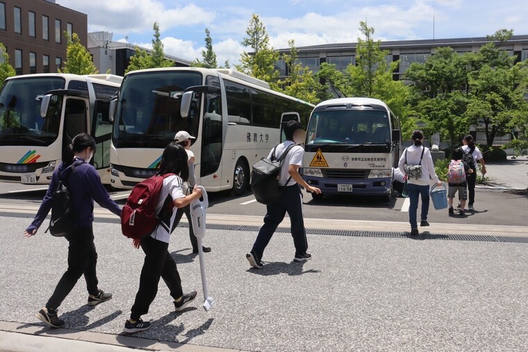 やり切った表情で帰路につきました