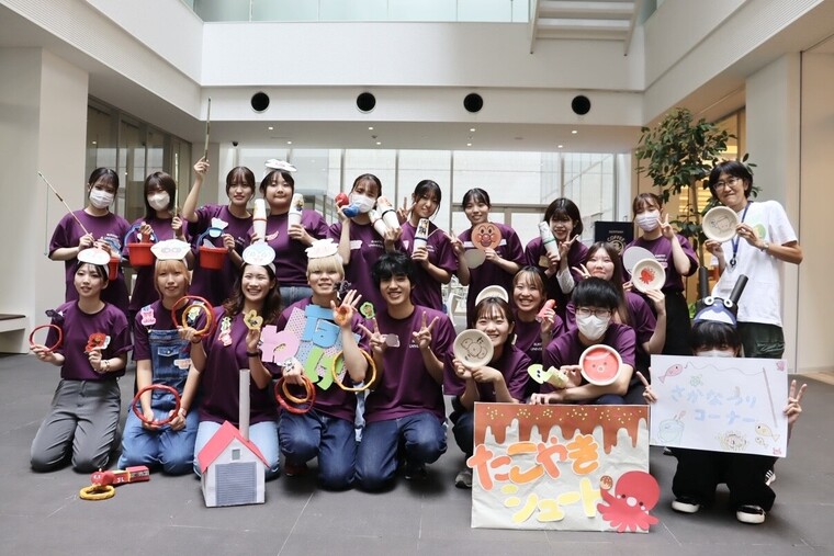 学生の皆さん、お疲れ様でした!