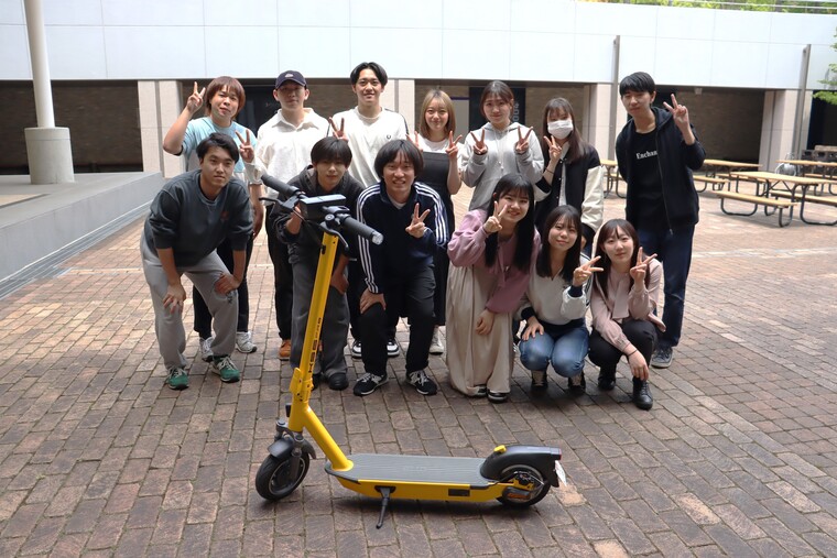 運営サポートを行なった作田ゼミの学生たち