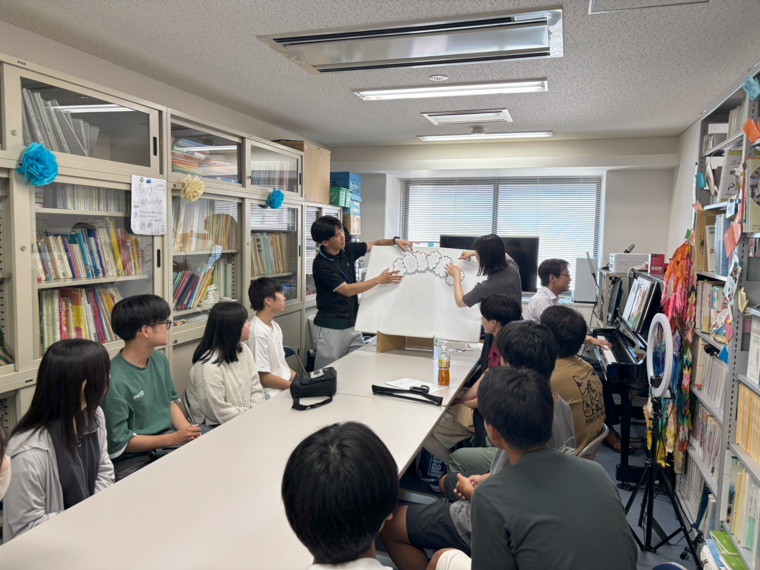 キャンパスツアーの様子