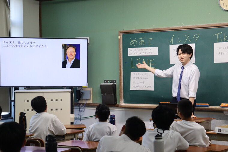 授業のようす②