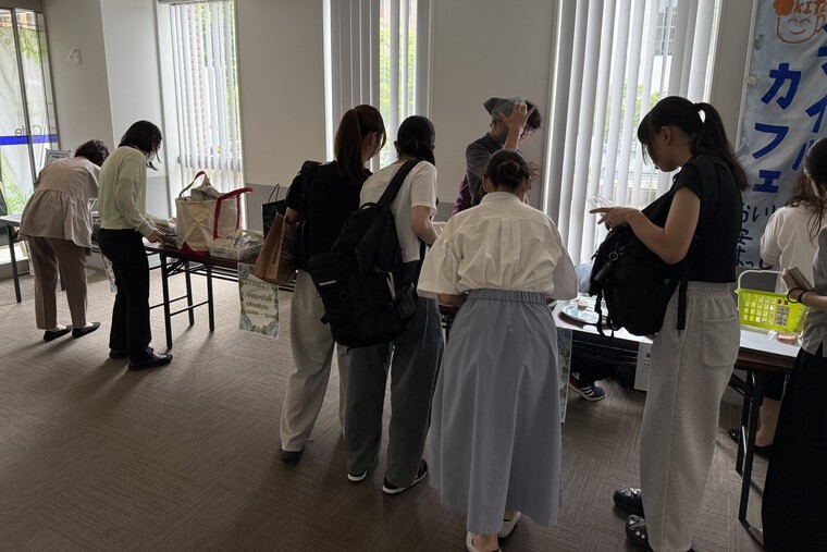 大行列ができました