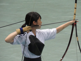 弓道部 井本美沙紀選手「第66回全日本学生弓道選手権大会」準優勝
