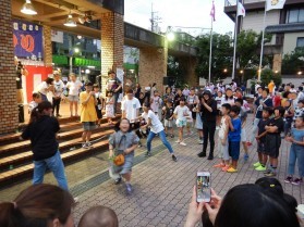 きたの夏まつりへ本学学生が協力